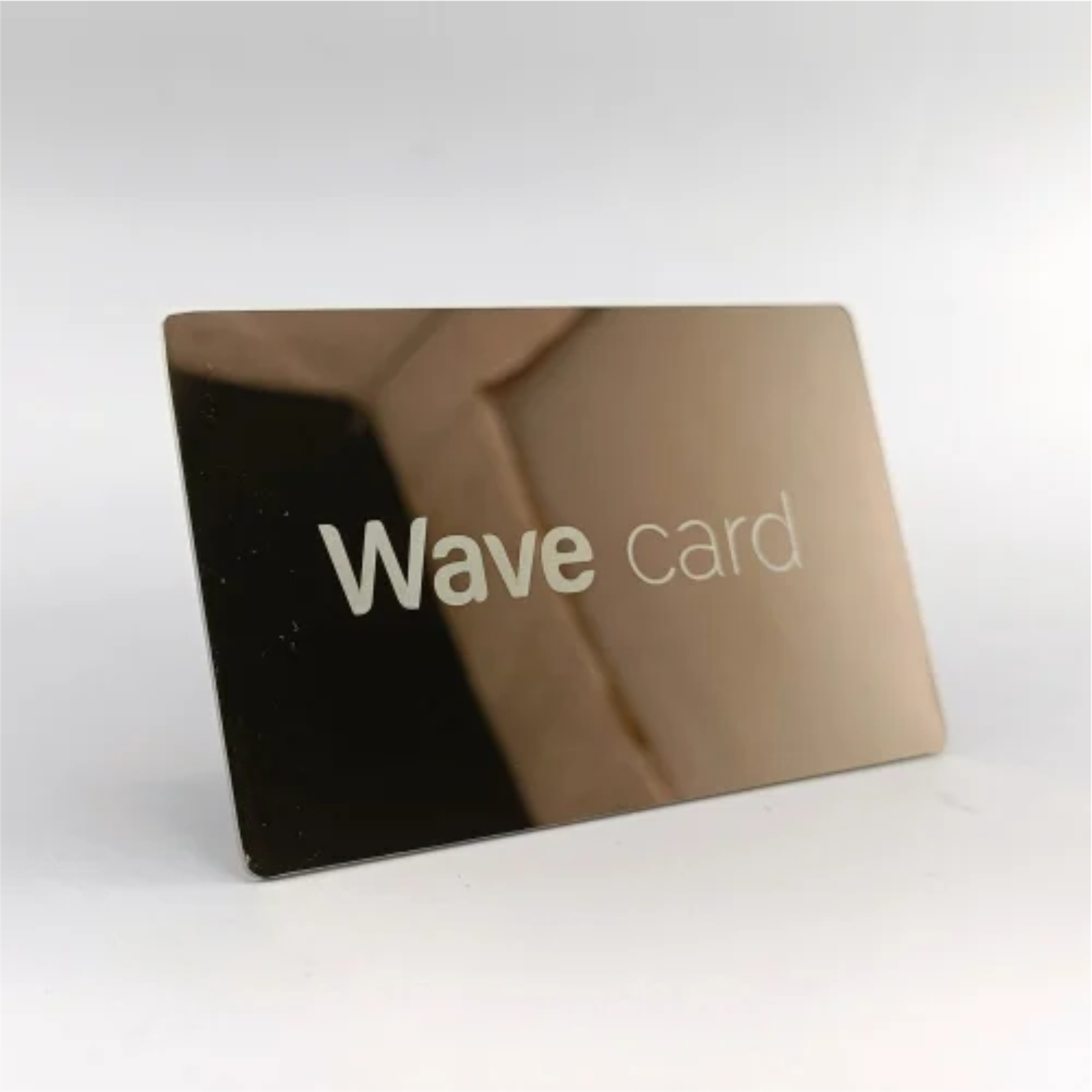 Rose Gold Metal NFC Business Card