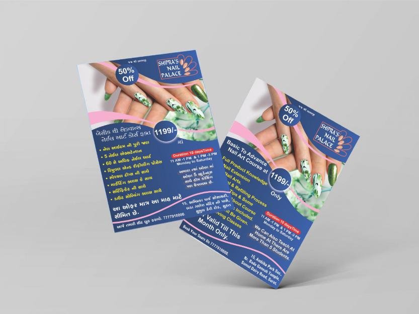 A8 Size 10000 Flayer Both Side Print